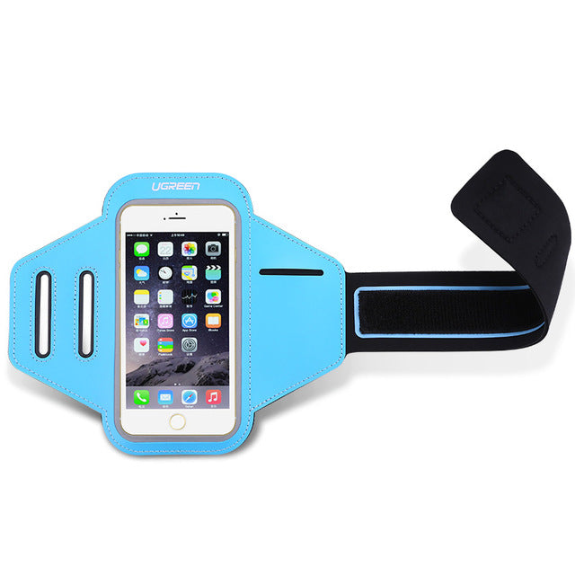 Ugreen Sport Arm band Case for iPhone 6 6s 5 Waterproof Running Phone Case for Samsung Galaxy Huawei Phone Pouch Cover Arm Band